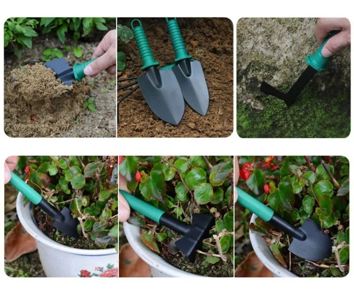 Kit De Jardinería 10 Pzs + Estuche P/ Indoor Outdoor Jardín