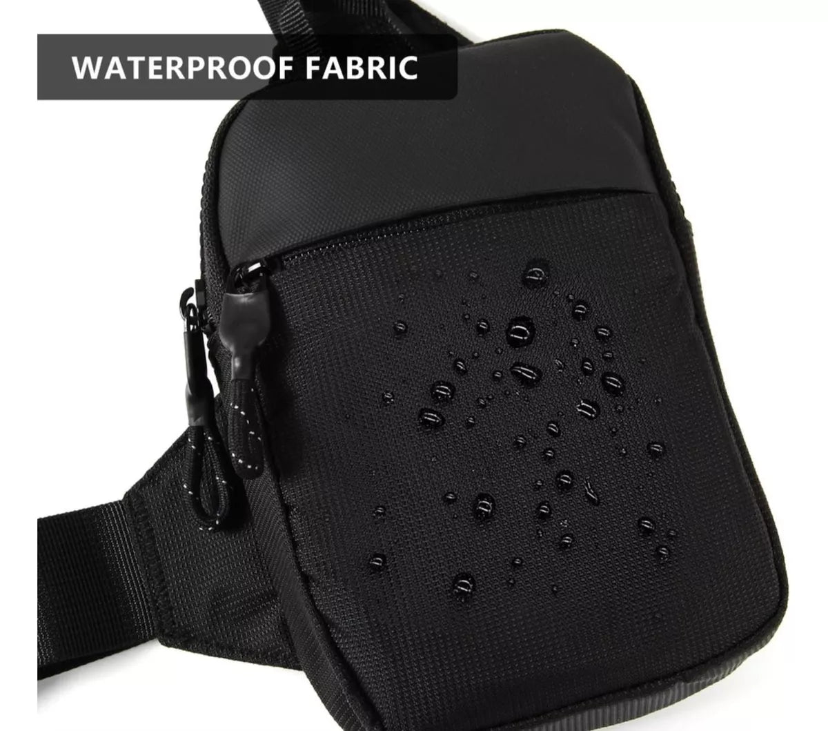 Bandolera Mini Porta Celular Impermeable Viaje Documentos