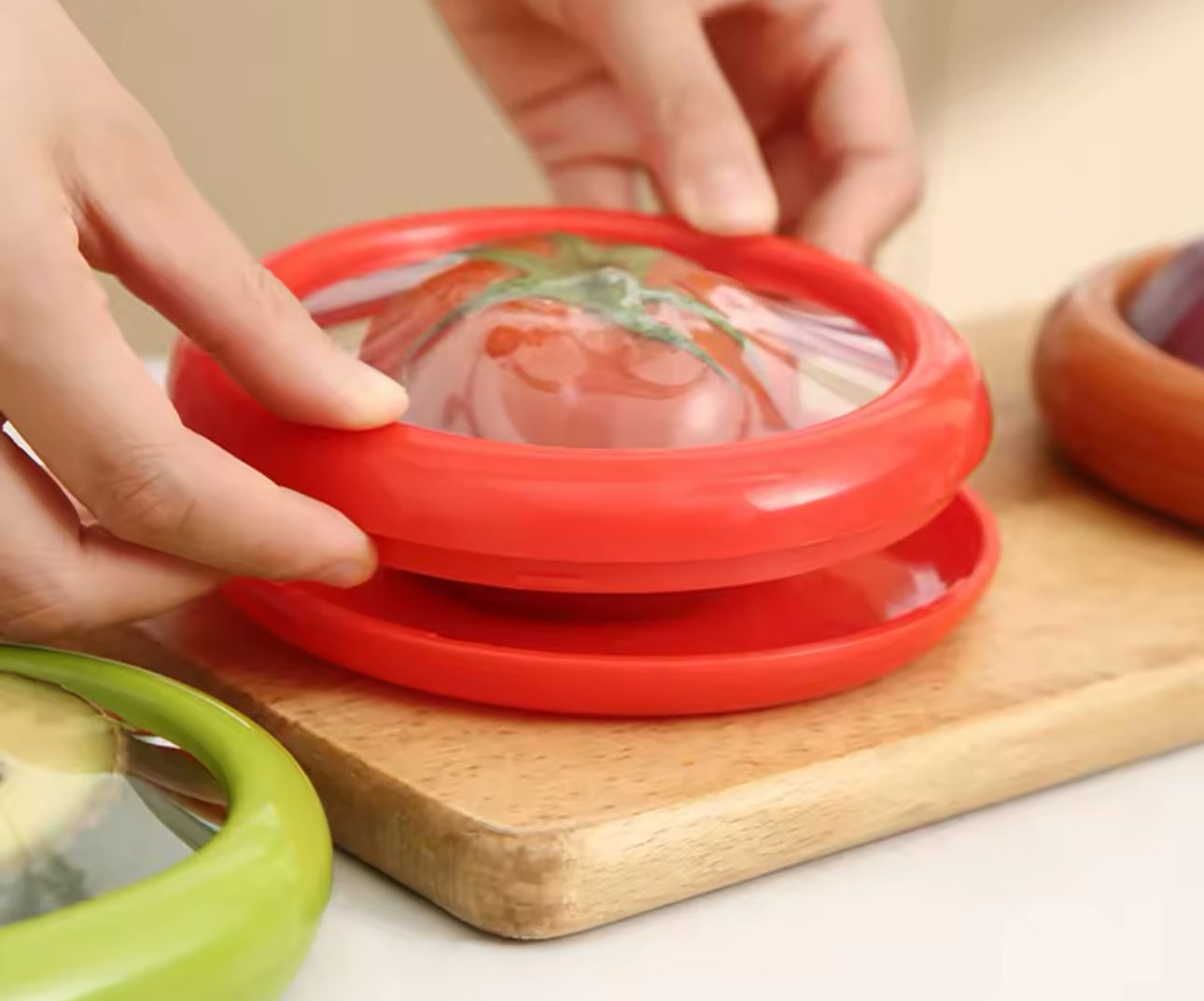 Recipientes Reutilizables De Alimentos X 4 Unidades Film