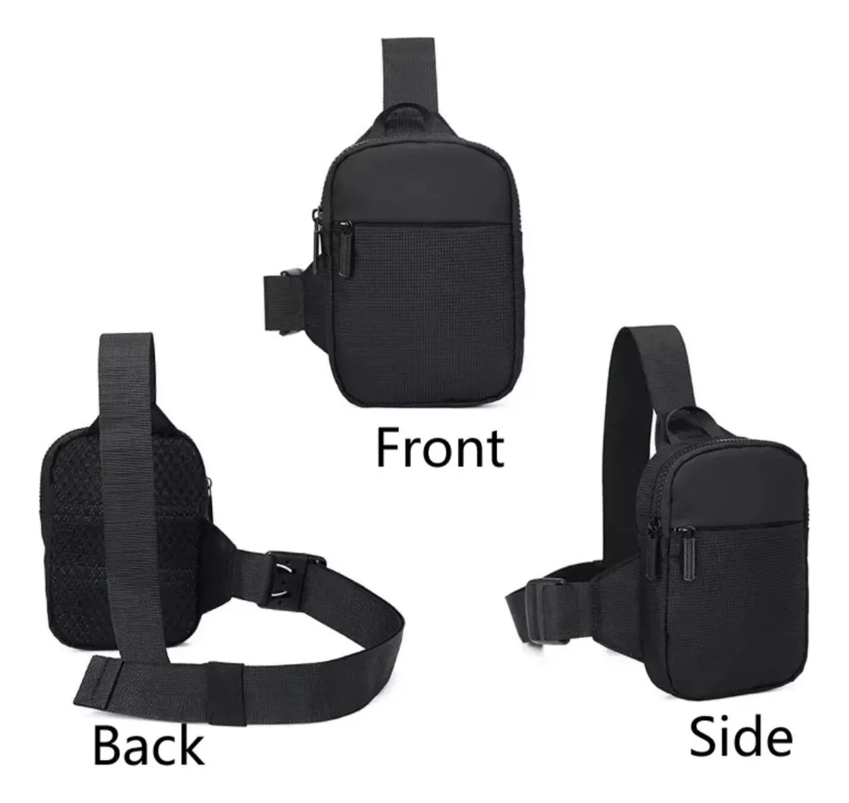 Bandolera Mini Porta Celular Impermeable Viaje Documentos