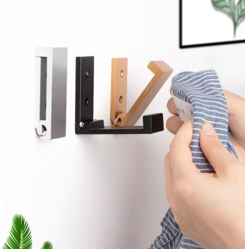 Gancho Perchero plegable de acero inoxidable para pared
