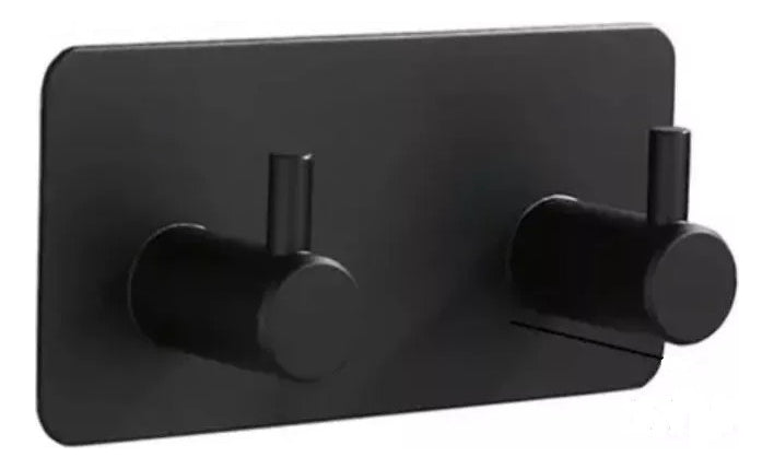 Gancho/perchero de pared doble adhesivo