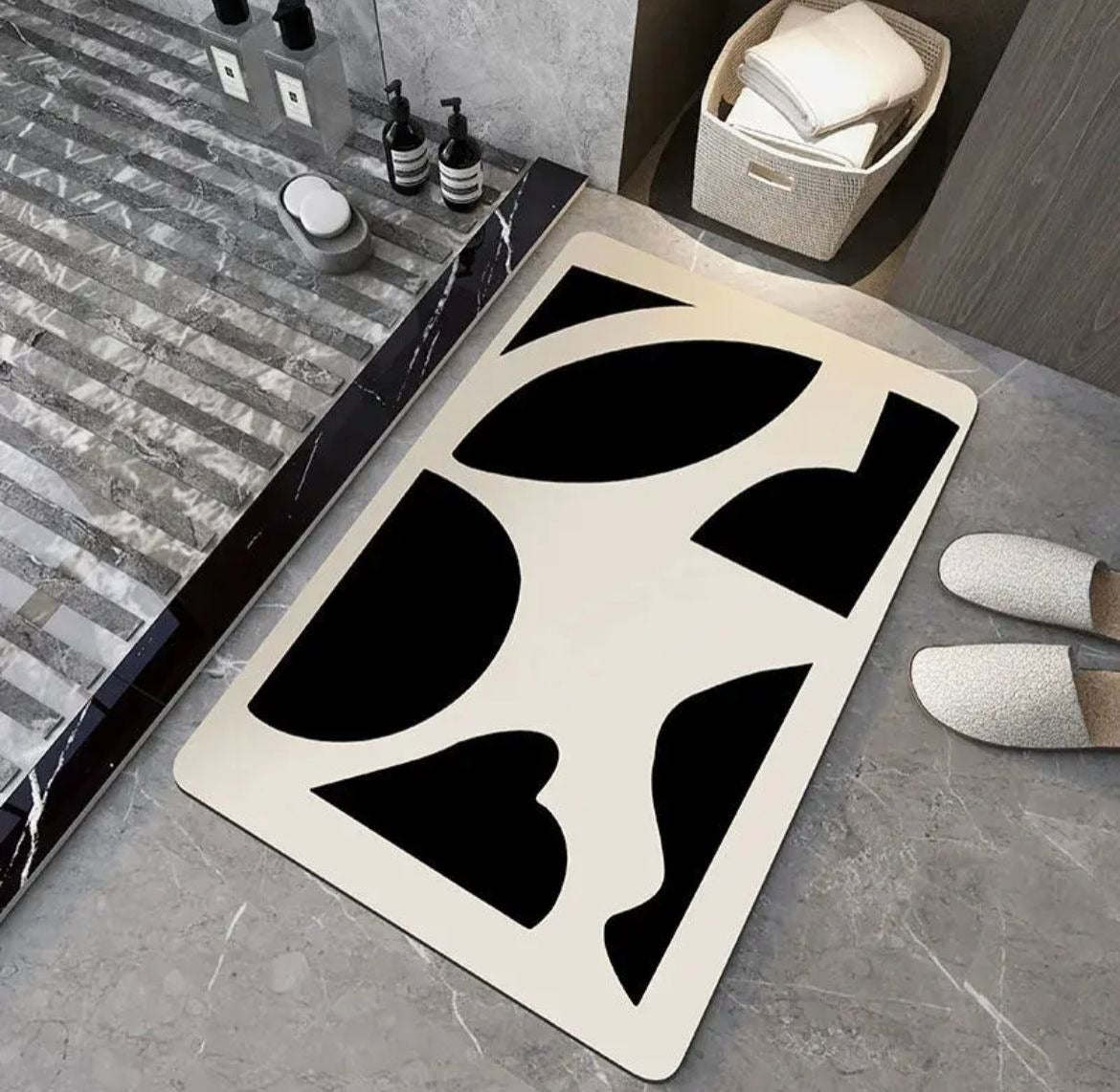 Alfombra de baño absorbente