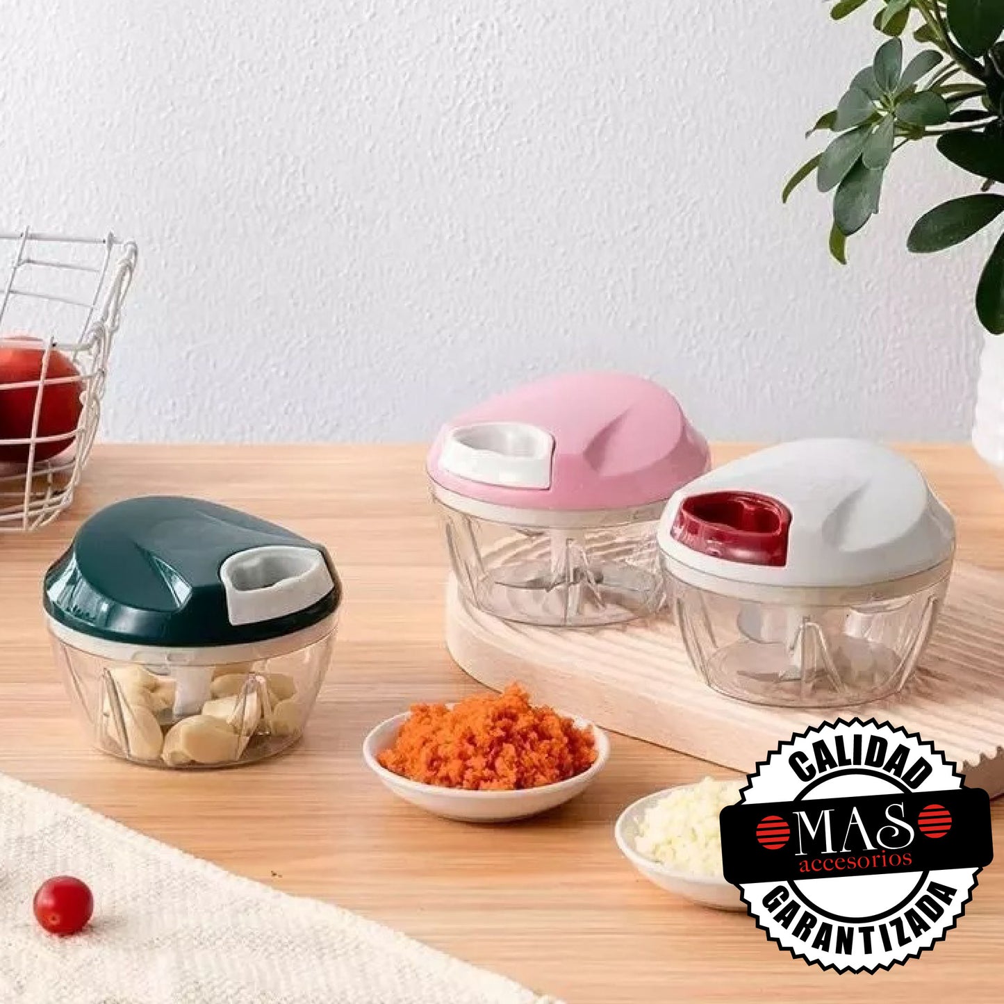 Mini Procesadora Manual 500 ML