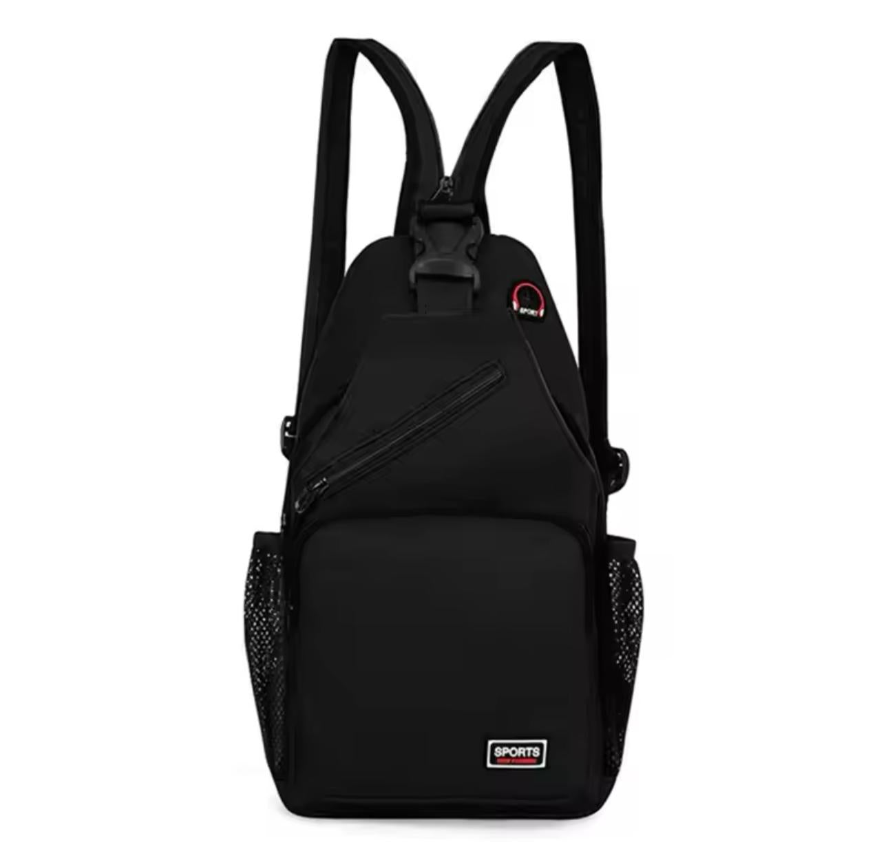 Bandolera Morral Mochila Unisex Con Correa Divisible 2 En 1