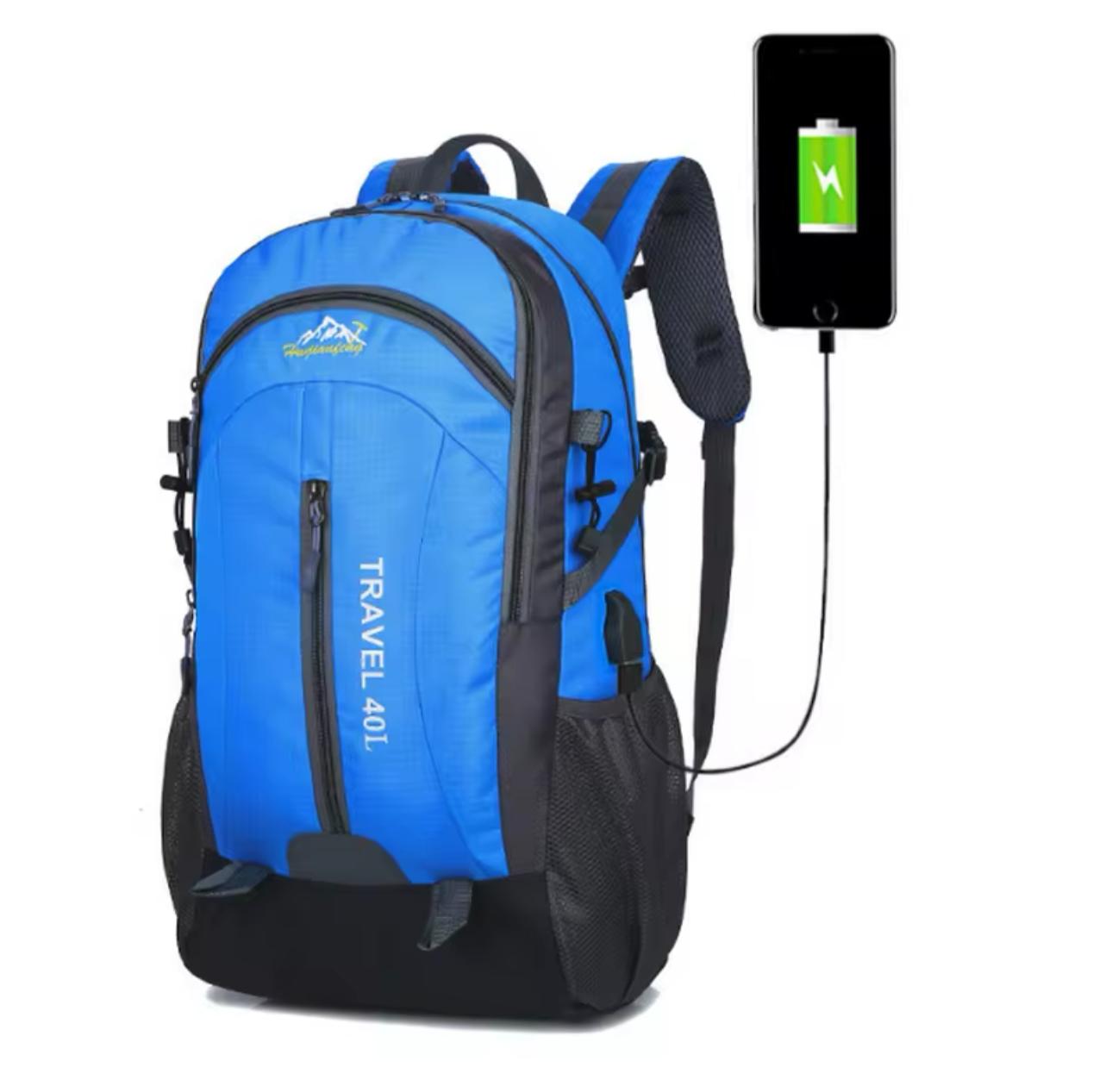 Mochila Camping Mochilero Viaje Trekking Montaña 40 L