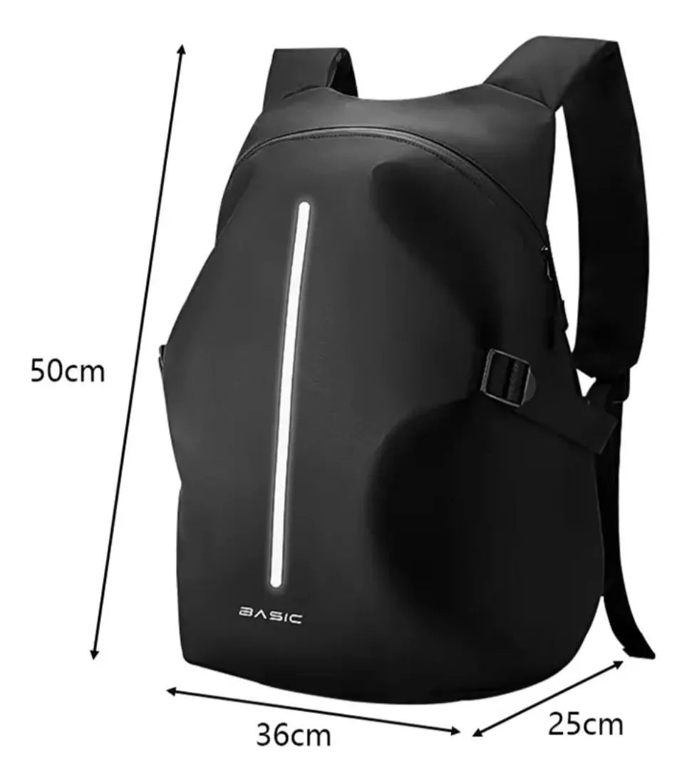 Mochila Impermeable Reflex Para Motociclista Moto Casco