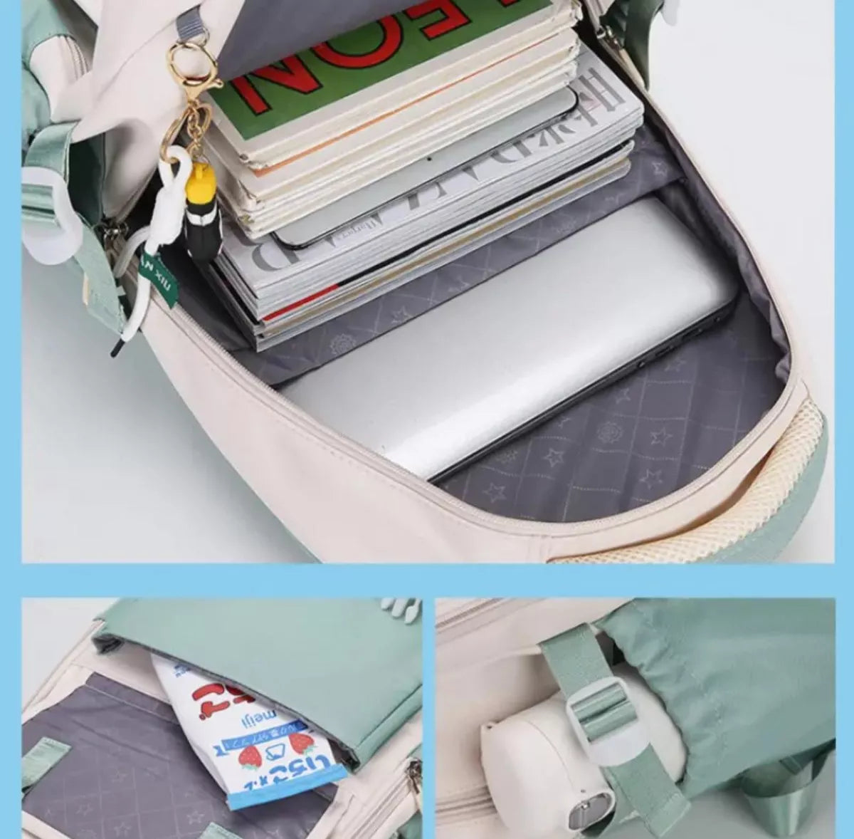 Mochila Impermeable Escolar Liceal N6
