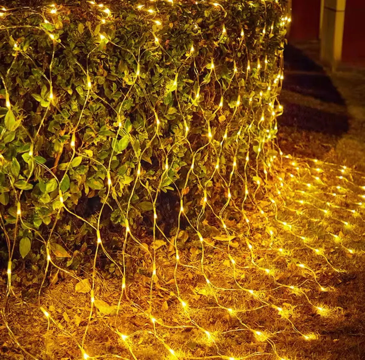 Cortina Red Led 3x2m Interior Exterior 8 Efectos 220 Navidad