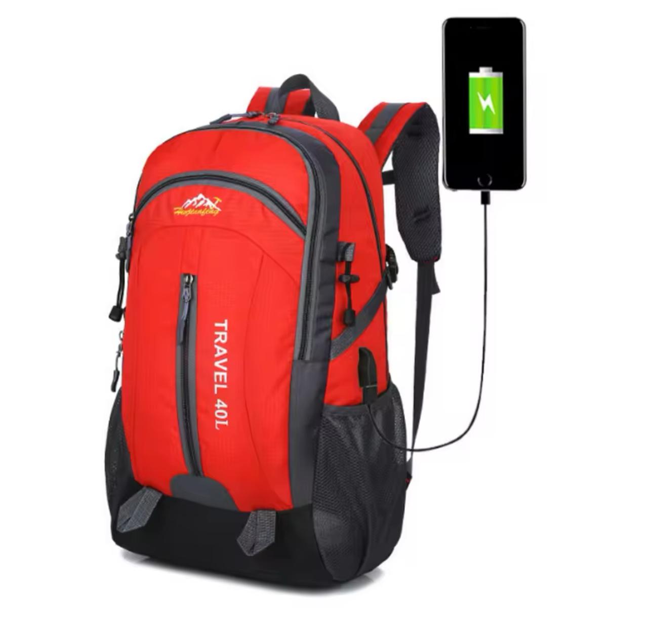Mochila Camping Mochilero Viaje Trekking Montaña 40 L
