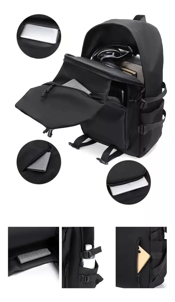 Mochila Liceo Escolar Unisex Impermeable Facultad Viaje Nro1