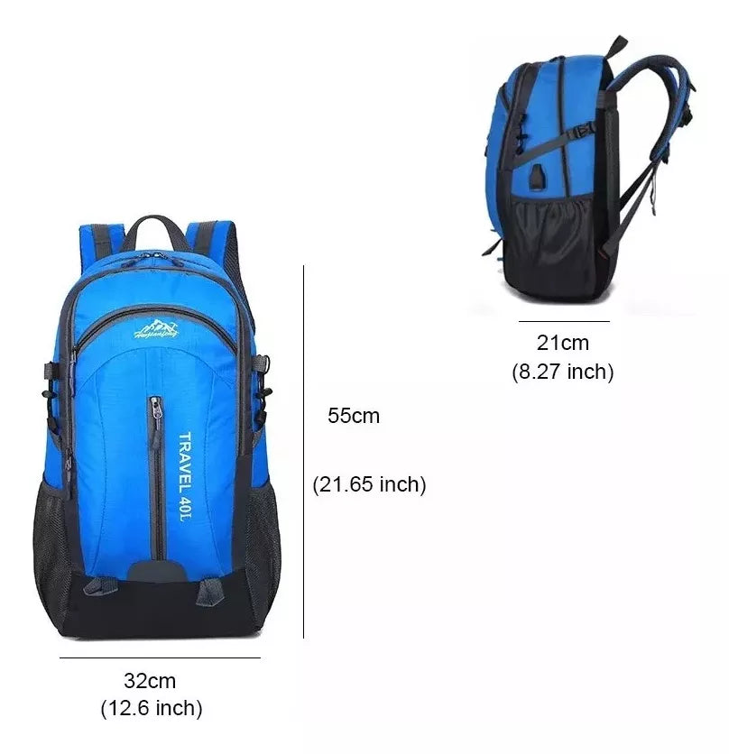Mochila Camping Mochilero Viaje Trekking Montaña 40 L