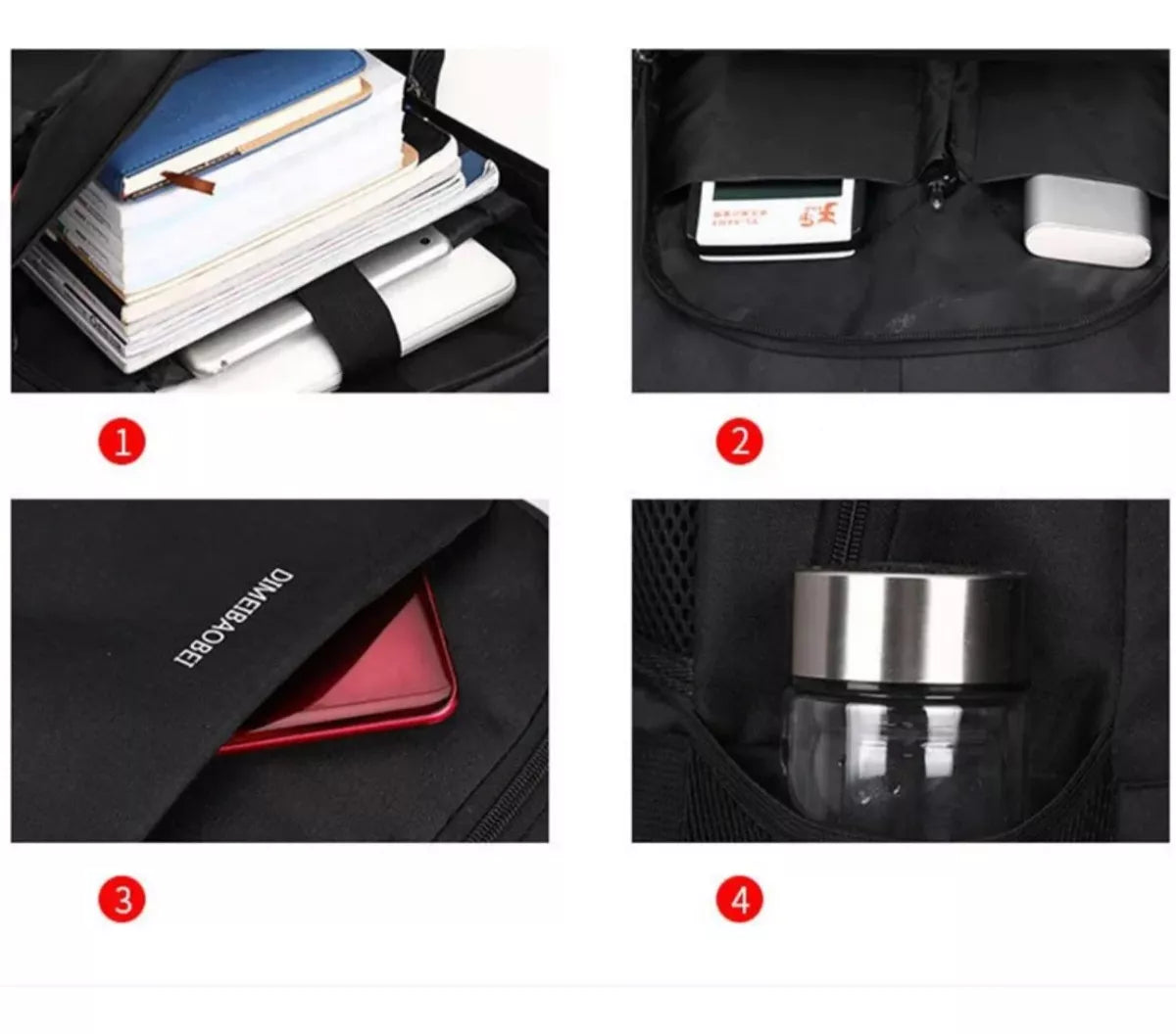 Mochila Impermeable Urbana Estudiante Notebook Viaje Nro3