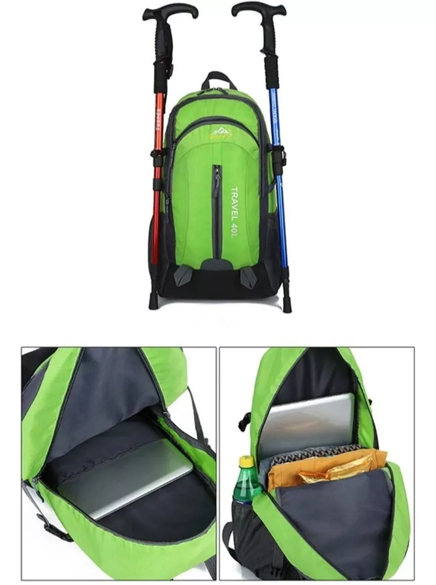 Mochila Camping Mochilero Viaje Trekking Montaña 40 L