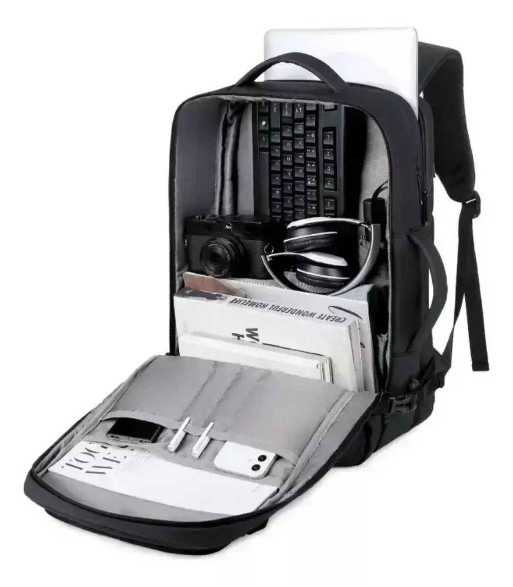 Mochila Impermeable Urbana De Viaje Notebook Expandible N10