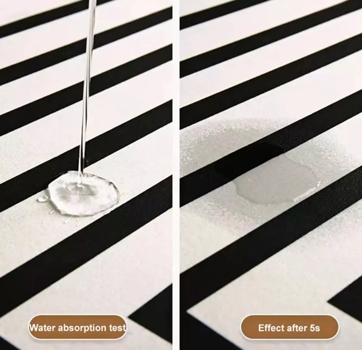 Alfombra de baño absorbente