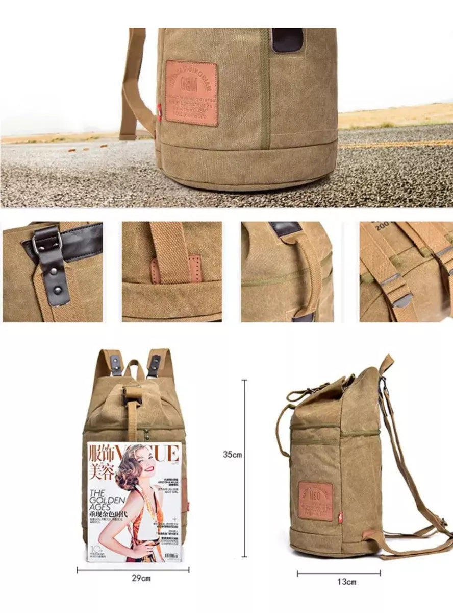 Mochila Bolso Morral Gabardina Viaje Camping Impermeable