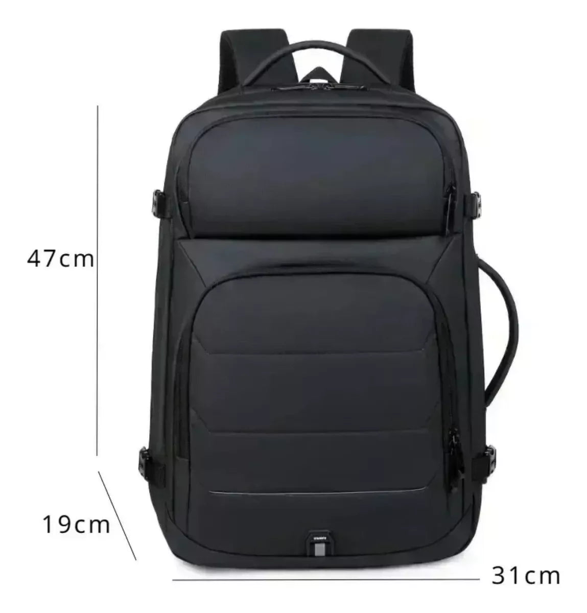 Mochila Impermeable Urbana De Viaje Notebook Expandible N10