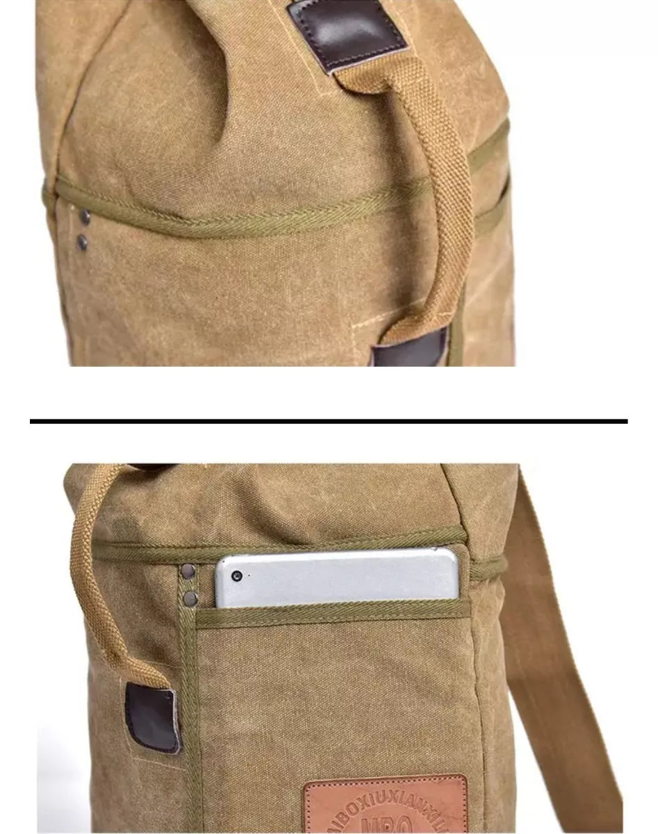 Mochila Bolso Morral Gabardina Viaje Camping Impermeable