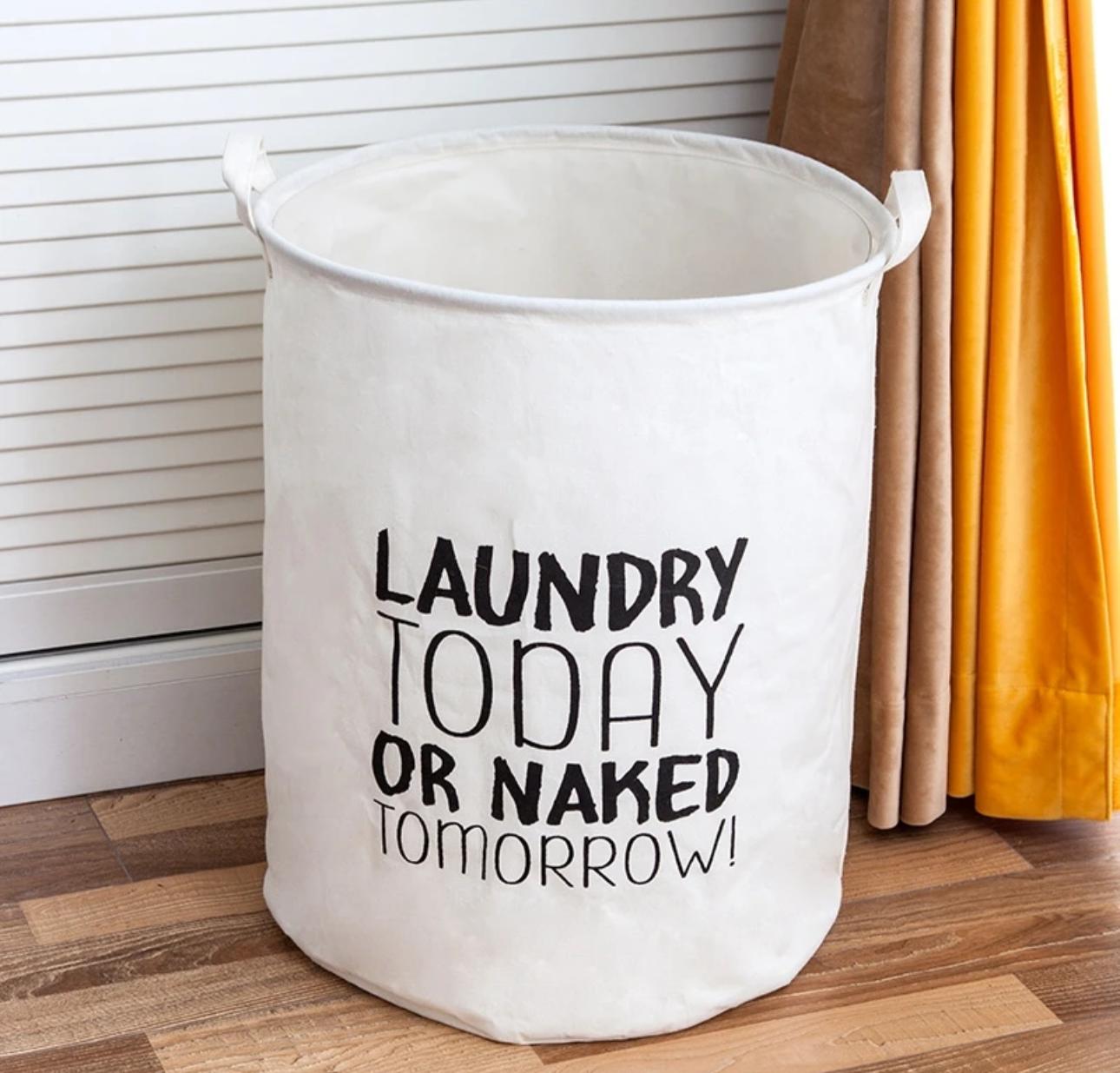 Cesto De Ropa Sucia Canasto Lavadero Deco Premium