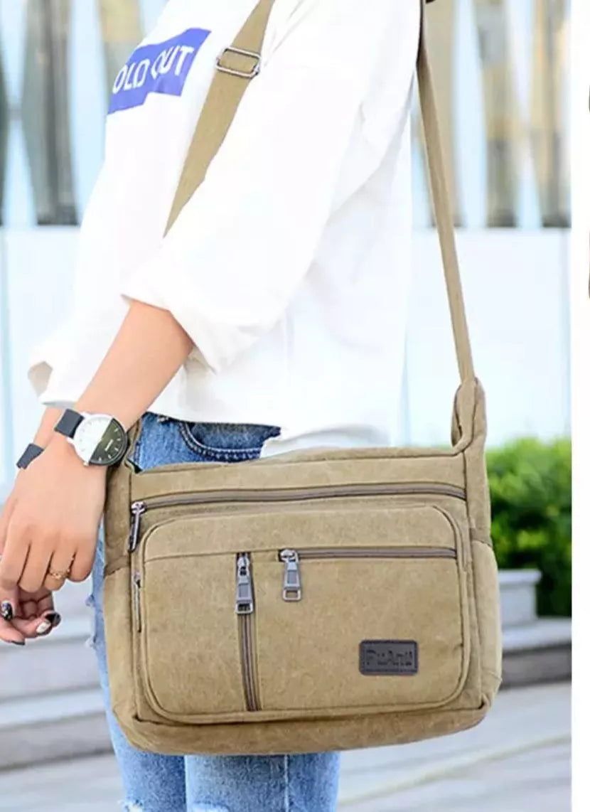 Morral Bandolera Cruzada Unisex Bolso Organizador Gabilucho