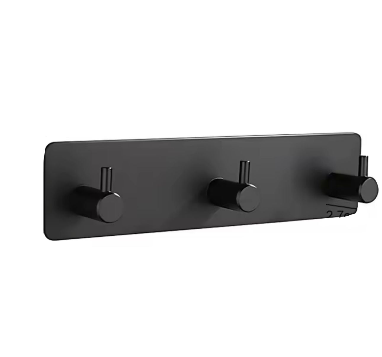 Gancho De Pared Triple Adhesivo Perchero Multiuso Acero Inox