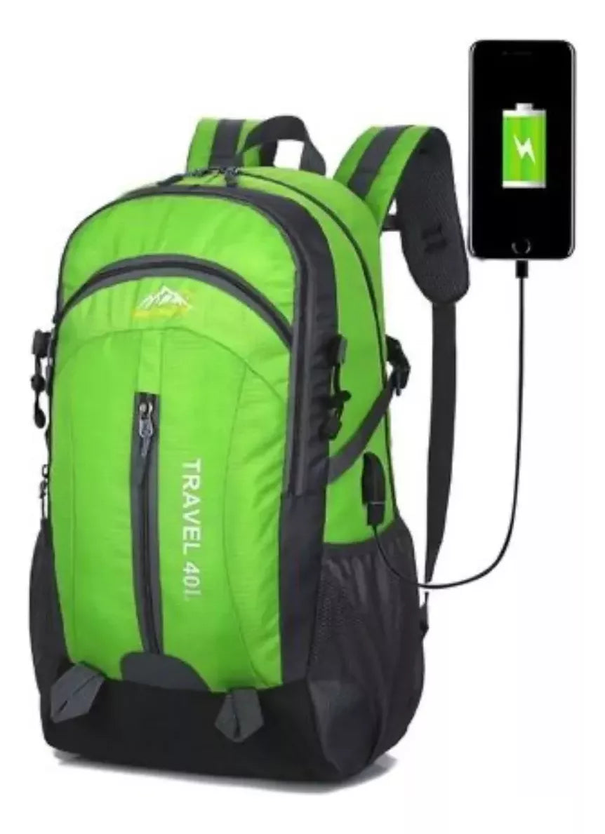 Mochila Camping Mochilero Viaje Trekking Montaña 40 L