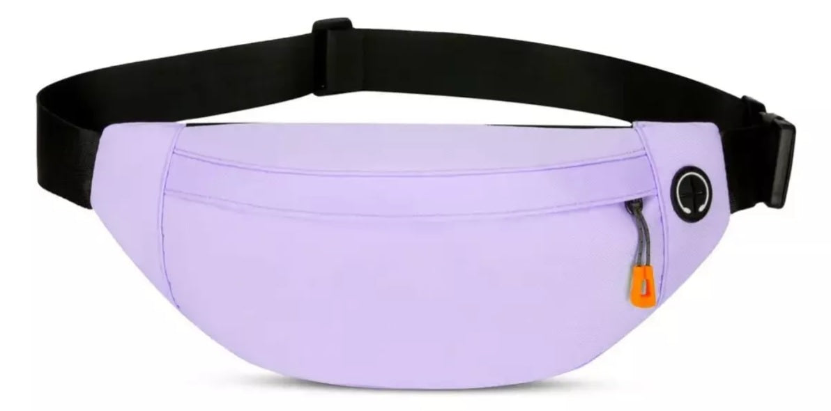 Riñonera Morral Unisex 2 Cierres Viaje Celular Urbana